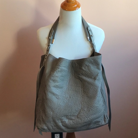 All Saints Grey Vincent NS Tote - Picture 7 of 16